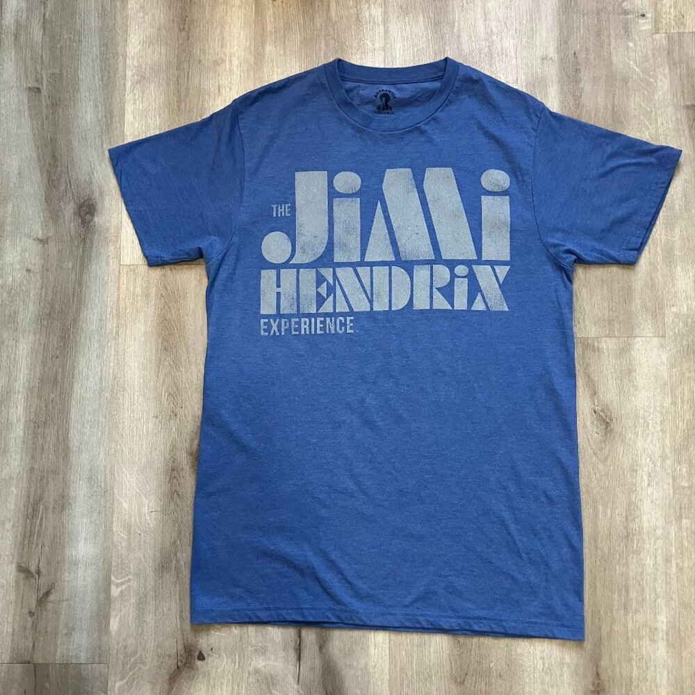 Jimi Hendrix Experience Short Sleeve Blue T-Shirt Men's Size M